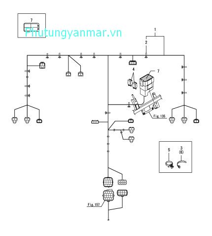 Phụ tùng điện - cấy lúa (BD)